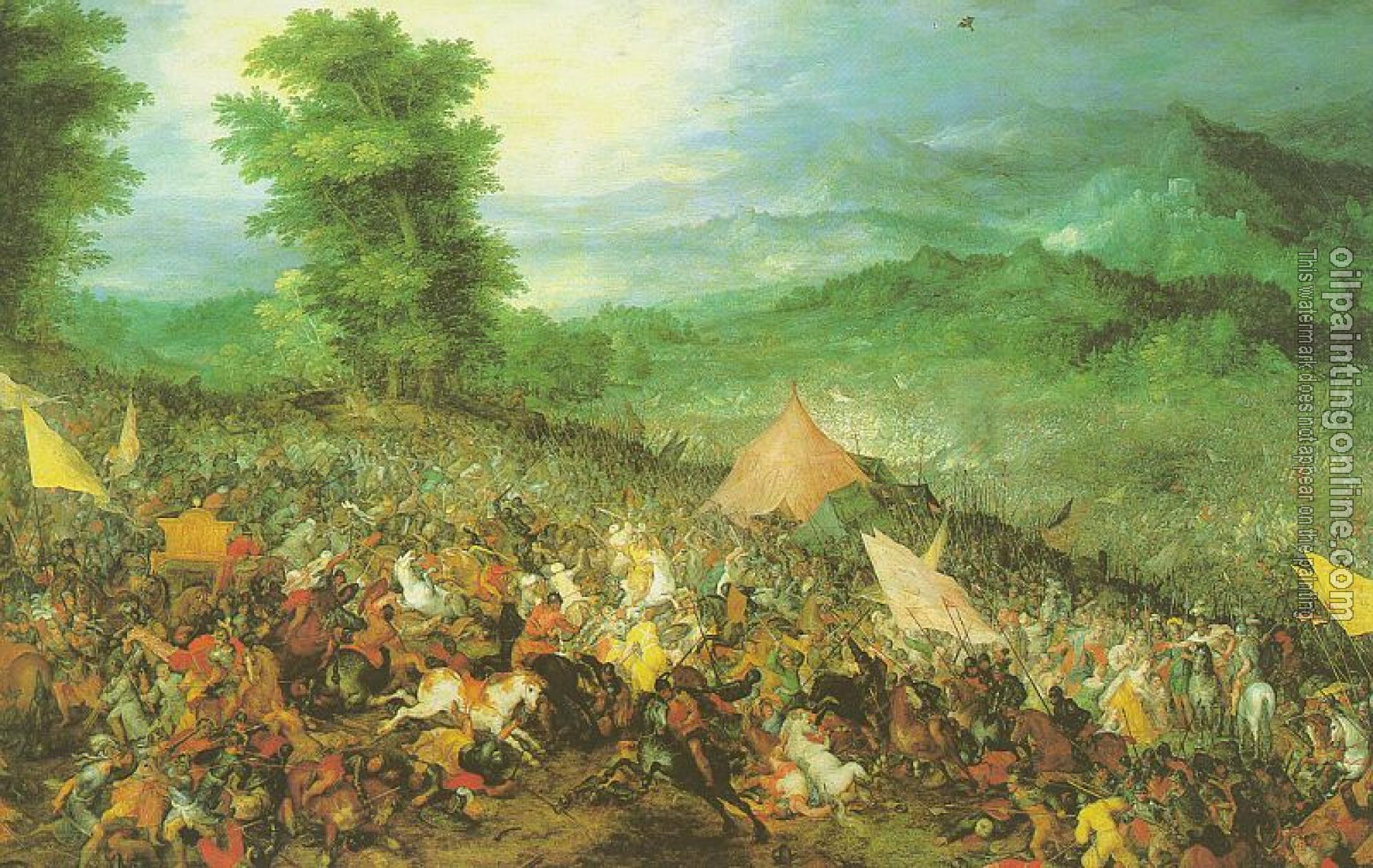 Brueghel, Jan the Elder - The Battle of Issus